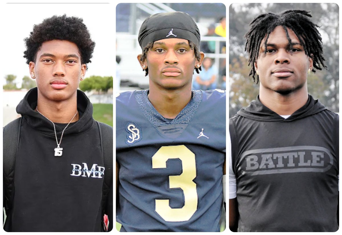 Breaking down the top WRs/TEs in the 2026 class: Click here: bit.ly/3v89RfO Here are some early storylines that include commentary on three elite California wide receivers.