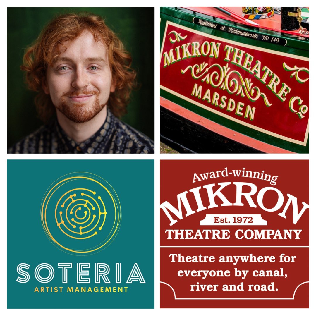 soteria_artists's tweet photo. Our Mark is heading out on tour with Mikron for their 52nd year — by ACTUAL NARROWBOAT! Mark will be playing various characters (and his guitar) in Mikron’s two original, specially-commissioned tales for 2024: ‘Jennie Lee’ and ‘Common Ground’. Get booking! ⚓️🎸💚 https://t.co/rR3pmkAXGQ