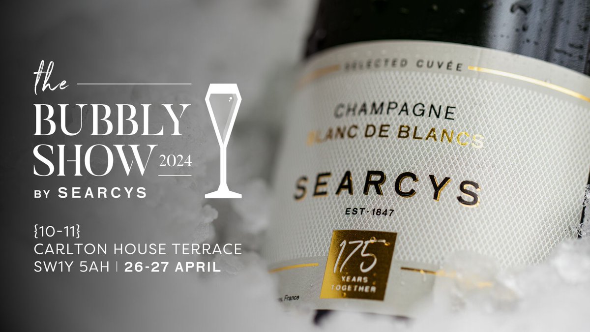 Mark your calendars as our two-extravaganza celebrating all things fizz is just around the corner 🥂 Discover our top five reasons why this year's Bubbly Show is one not to miss! Read more here: bit.ly/3vhxrGS