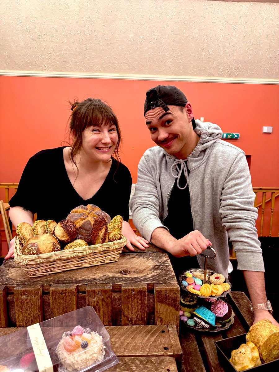 First day of rehearsals for The Gingerbread Man! Pleasure to have @AbigailNaomiMay and @dannyhendrixact in the room rehearsing to deliver our tasty easter show to Derby doors! #theatre #derby @HiccupTheatre @derbytheatre