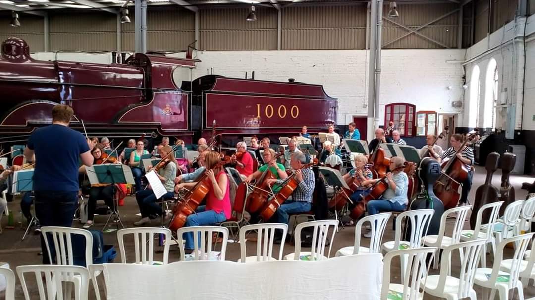 chesterfieldcso's tweet photo. Come along to say farewell and good luck to our MD  @JackGrime3 on his final concert on Saturday 16th at @Cfieldtheatres Jack's been with us for the last 7 years and has had a huge impact on the orchestra @chesterfielduk @derbyshireprom1 @DesChes  #rachmaninoff #bruch #carwithen https://t.co/Hj6CiROFrs