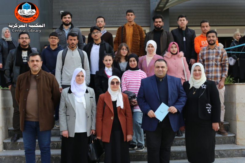 Receiving Computer Engineering Department’s Undergraduates uomosul.edu.iq/en/libcentral/… @UniversityofMos @cl_uom @4sayf #library #libraries #mosul #Iraq #Awareness #KNOWLEDGE #Humanity #services