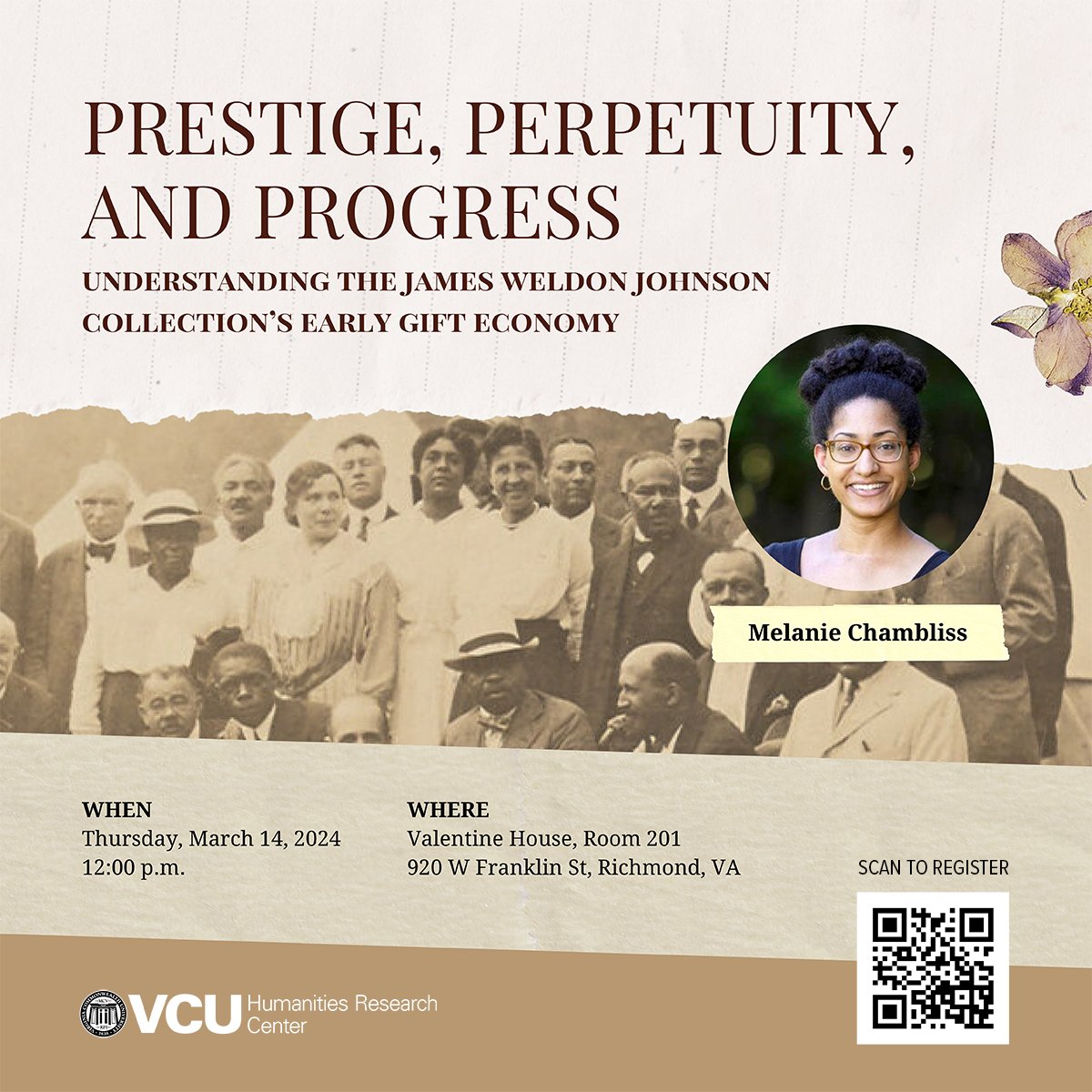 VCU Humanities Research Center tweet media