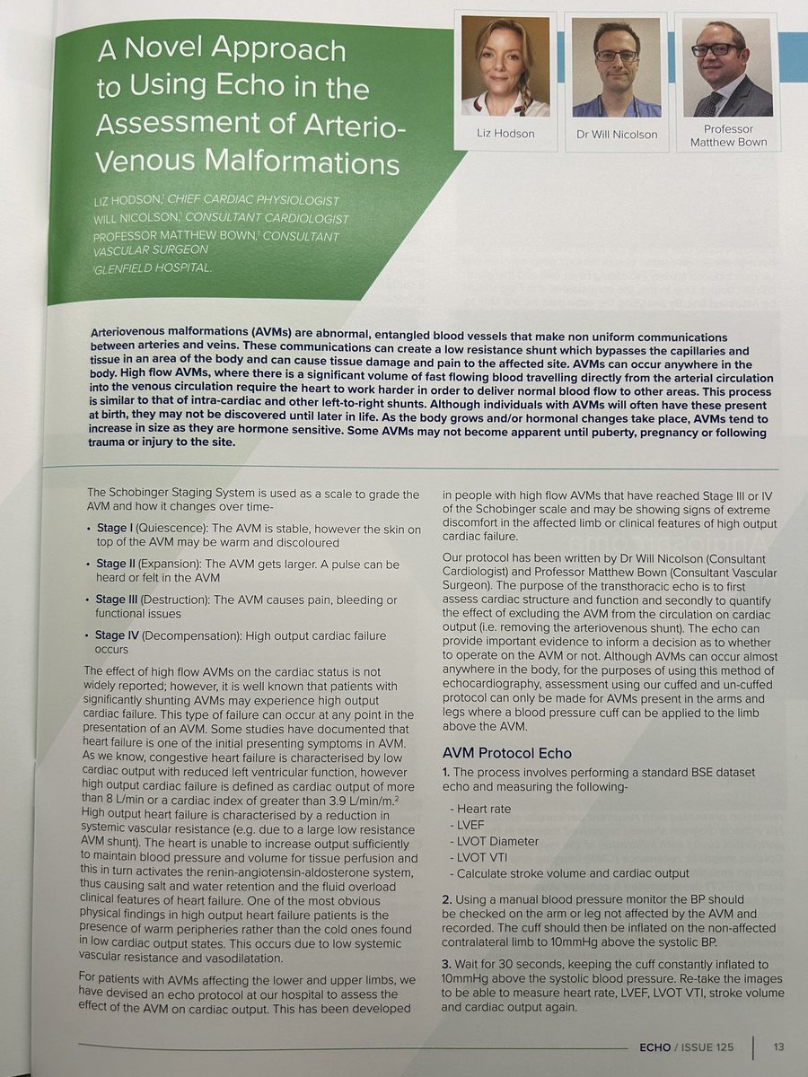 Liz Wolfe (@lizziewolfe) on Twitter photo Always a privilege to be published in the <a href="/BSEcho/">BSEcho</a> journal! ❤️🩹
<a href="/GHCardiology/">Cardiology Glenfield 🫀</a>
<a href="/Matt_J_Bown/">Matt Bown</a>
<a href="/NicolsonWill/">Will Nicolson</a>
#echo #echofirst #cardiology #journal Always a privilege to be published in the <a href="/BSEcho/">BSEcho</a> journal! ❤️🩹
<a href="/GHCardiology/">Cardiology Glenfield 🫀</a>
<a href="/Matt_J_Bown/">Matt Bown</a>
<a href="/NicolsonWill/">Will Nicolson</a>
#echo #echofirst #cardiology #journal