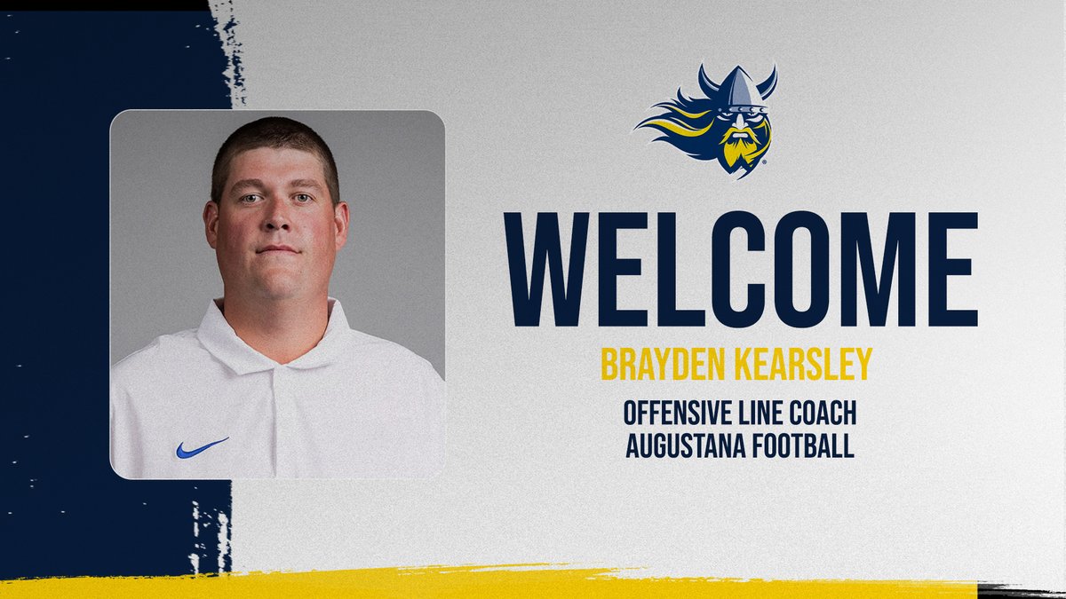 Please help us give a warm welcome to @CoachBKearsley. Our offensive line is in good hands 👏 Full Story ➡️ bit.ly/3VkU1sK #BeTheRock | #BuildingChampions