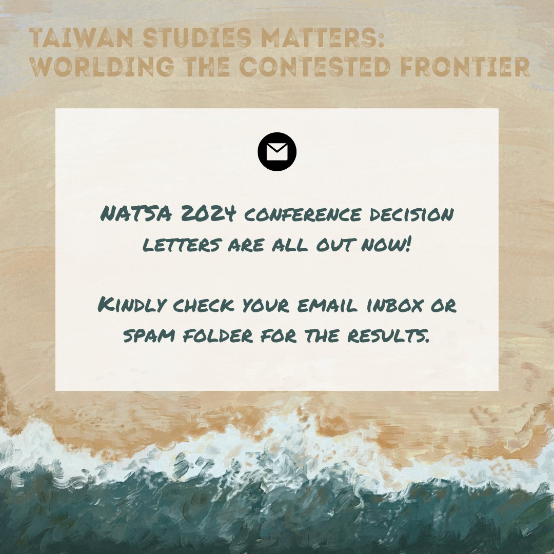 North American Taiwan Studies Association - NATSA tweet media