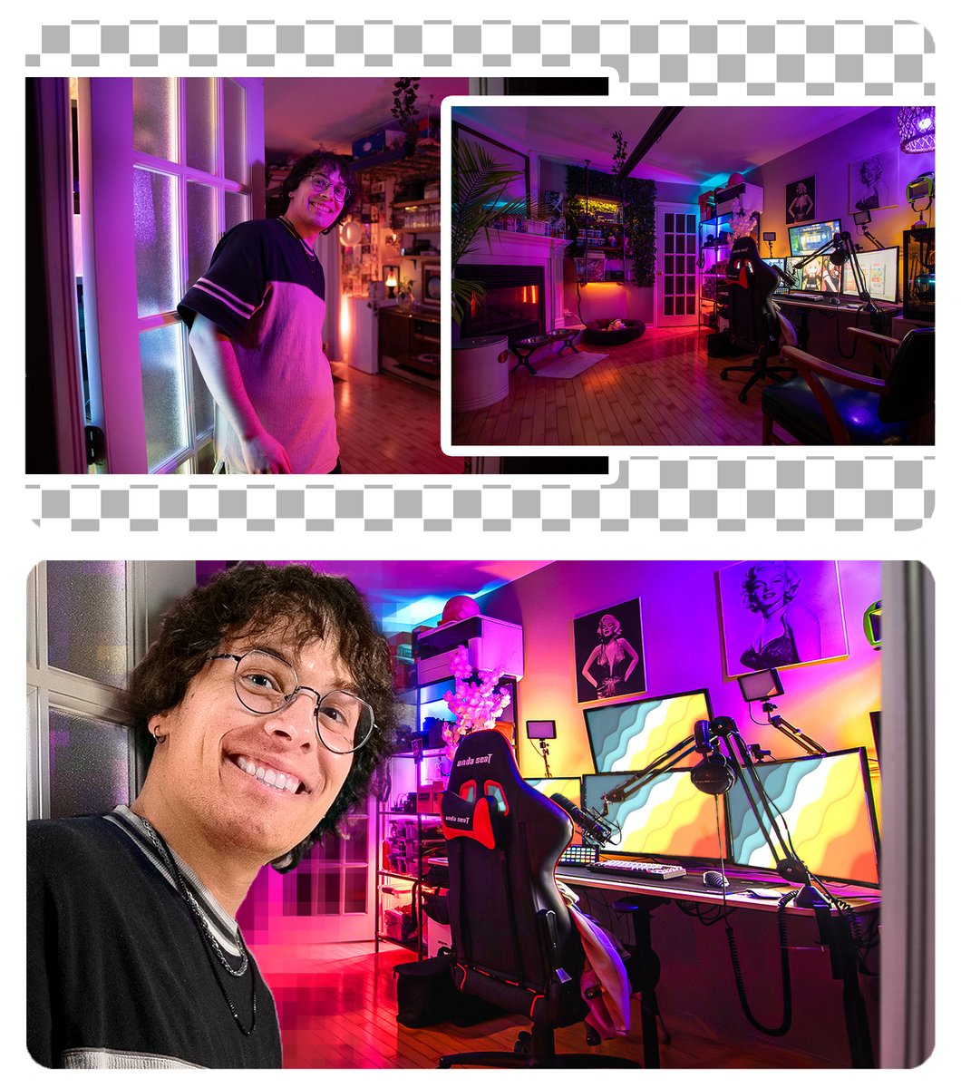 Thumbnail pour la vidéo de <a href="/DantazzEdits/">Dantazz 🍥</a> 
"Les vidéos de Gurky sont créé ICI ! (Studio Tour 2024)" 🖥️

AVANT ➡️ APRÈS