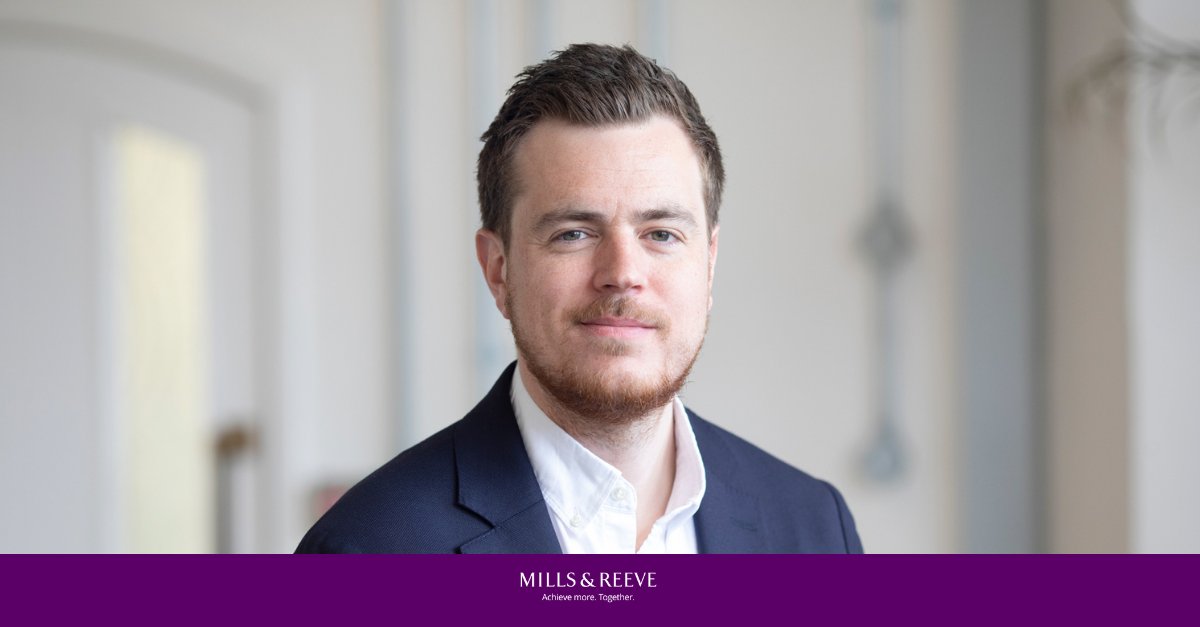 We're thrilled to announce that Alex Woolgar has joined Mills & Reeve as our newest partner! bit.ly/3TaziVR #IP #Technology #ESG #AchieveMoreTogether #Cleantech #StartUps