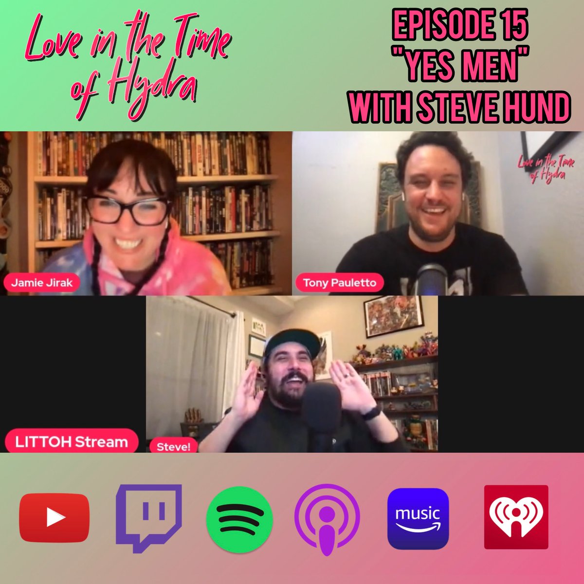 LITTOHpod's tweet photo. The "Yes Men" episode of #LITTOH is out now featuring @hundbot! 

WATCH: https://t.co/RgpI8AE3Ex

OR

LISTEN: https://t.co/tOY1P69Xaw

#AgentsOfSHIELD https://t.co/lsGFYDqcq3