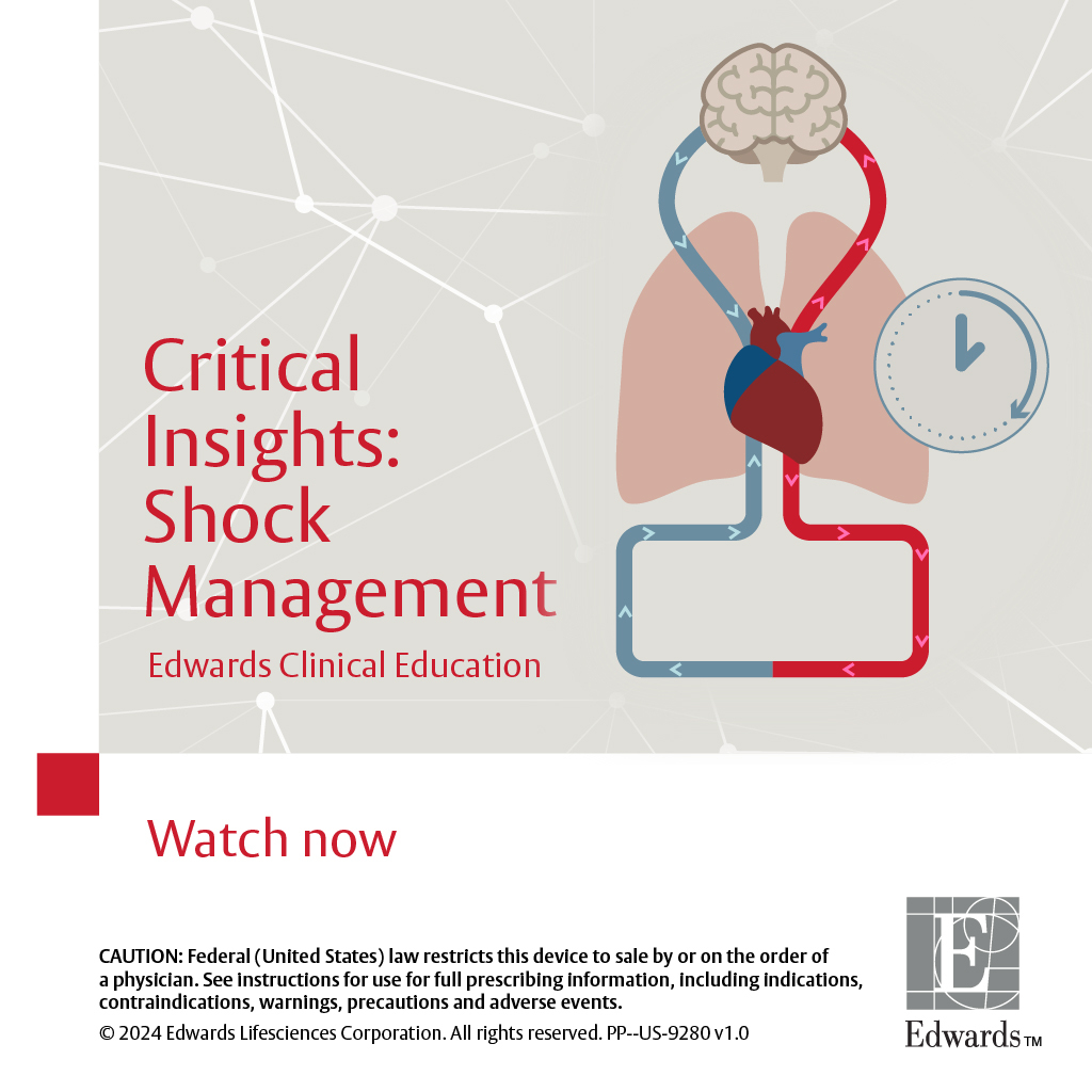 edwards_care's tweet photo. If you manage patients at risk of developing shock, then you won’t want to miss our latest Critical Insights episode. Watch it here: https://t.co/kXOM7WwGIL https://t.co/Kcg6AOYL73