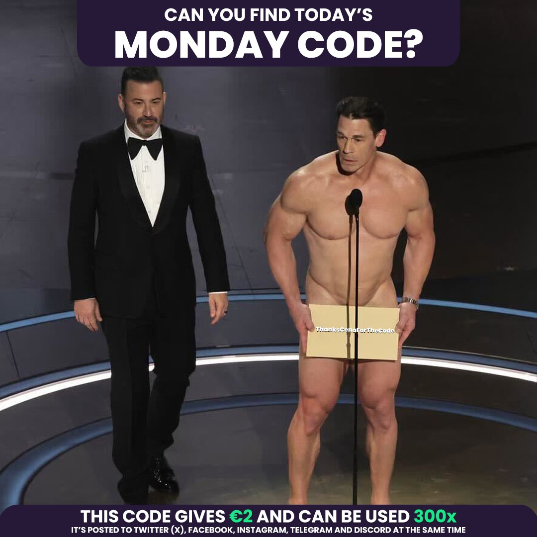zaphosting's tweet image. The Oscars have given us some of the best memes in recent years. Who can forget Will Smith presenting the Monday code last year? And this year, we were thrilled to see John Cena step up and deliver it! 🙏

Redeem your ZAP coins here 👉 zap-hosting.com/zap-coins