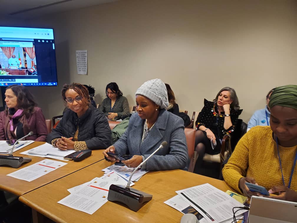 WFP_Cameroon's tweet photo. 🇨🇲 
Join us at the #CSW68 side event in Newyork on "Show-casing Best Practices on Women Empowerment, Youth, Peace and Security in Cameroon." Learn how @GovCameroon, @WFP and others are working together to promote #GenderEquality and #Peacebuilding in Cameroon https://t.co/EuJe1UKXVL
