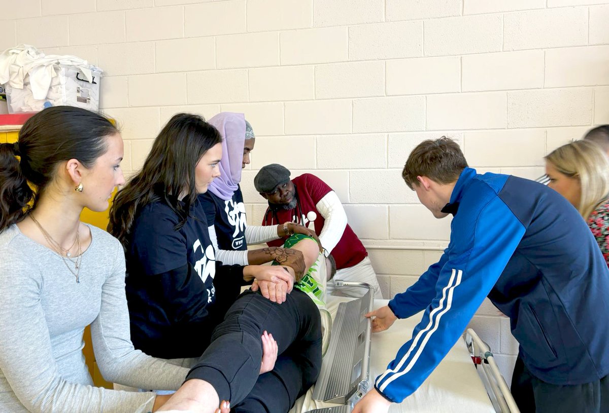 The GTI Nursing Studies students completed practical log roll techniques recently, a method used by healthcare professionals to move patients. These practical sessions were completed as part of the Nursing Theory module & are a great way to learn through doing. Great job.👏#GRETB