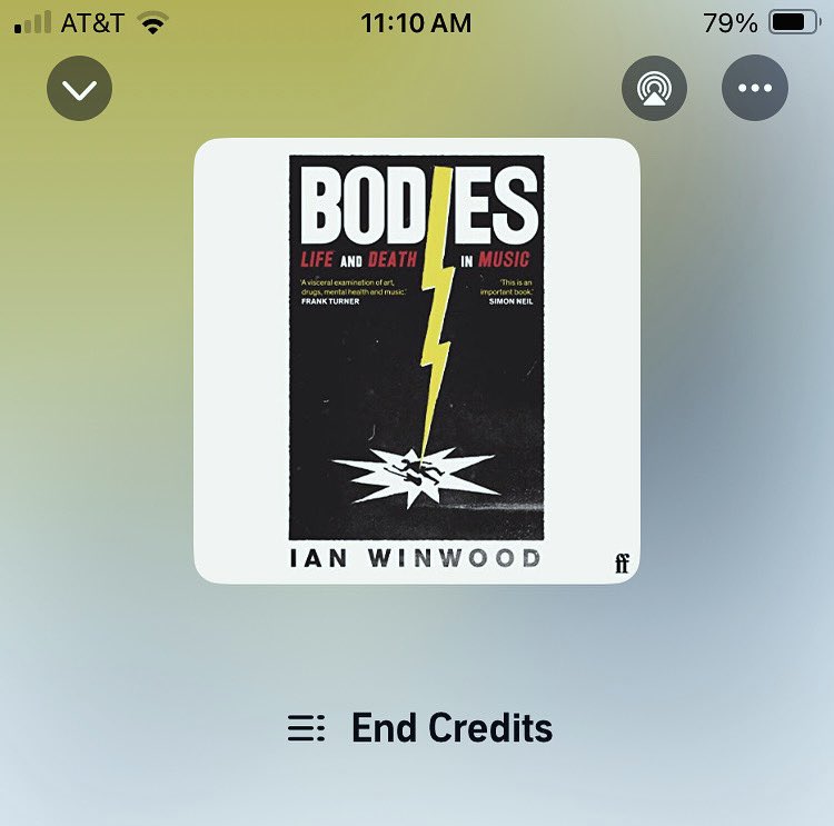 For all my music friends, or if you’re interested in becoming a professional music artist, this is a great book to sift through. Thanks for your insights, @IanWinwood1. #theindustry #bodies #substanceabuse #likenoother #istilllovemusic