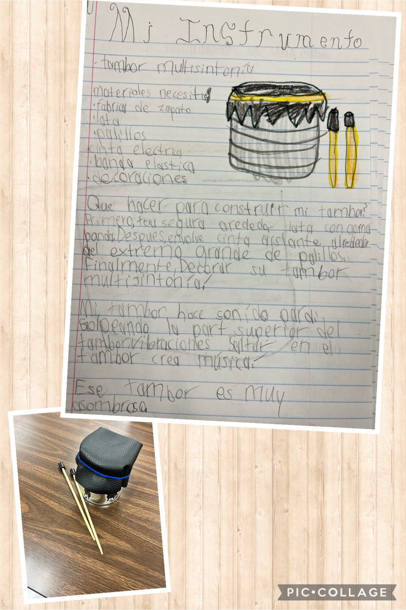 What about if we talk about sound, create an instrument made from recycled materials, write about it and talk about it! 
#UnitingOurWorld <a href="/ParticipateLrng/">Participate Learning</a>