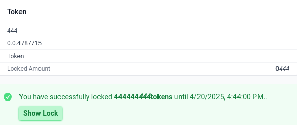 444_Token's tweet photo. Just 🔥 44,444 &amp; 🔒 444,444 

#HBAR #444 https://t.co/elKKDPD2oJ