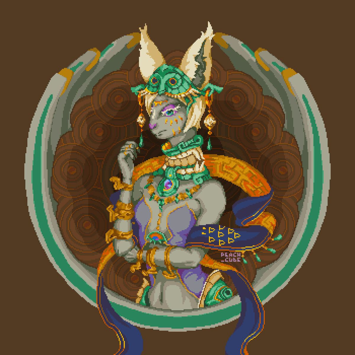 Peach_Cube's tweet photo. My March client cancelled their order! If you're looking for a landscape or character piece commission, send me a DM and we can chat about what you're looking for. https://t.co/3pSQh8MCYN