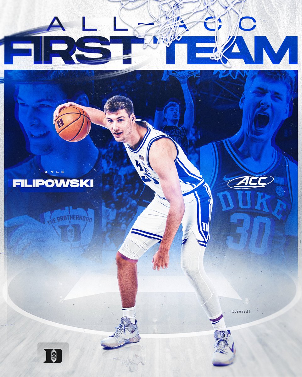 All-ACC First Team ---> S/O @kylefilipowski!