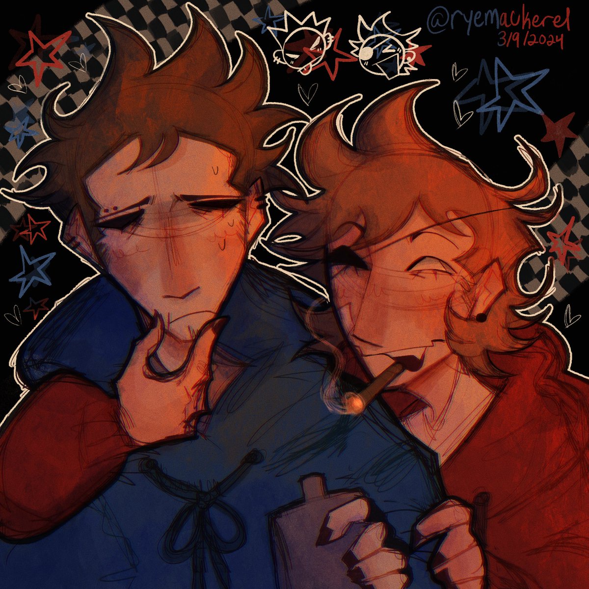 eddsworld tom and tord in 2024??? #eddsworld #eddsworldfanart