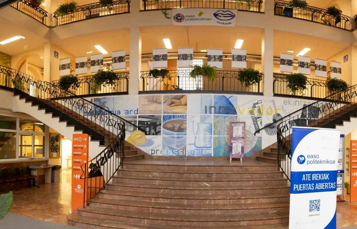 Ate irekiak 2024 Puertas abiertas easo.eus Apirilak-Abril 09, 10, 16, 17 ➡ Hartu hitzordua-Reserva tu cita: easopoliteknikoa.simplybook.it/v2/ ⬅ #LanbideHeziketa <a href="/FPeuskadi/">FPeuskadi</a> <a href="/ikaslangipuzkoa/">IKASLAN GIPUZKOA</a>