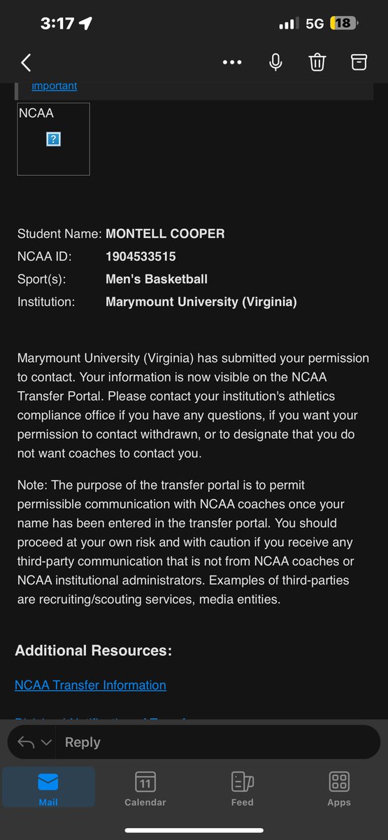 Montell Cooper tweet media