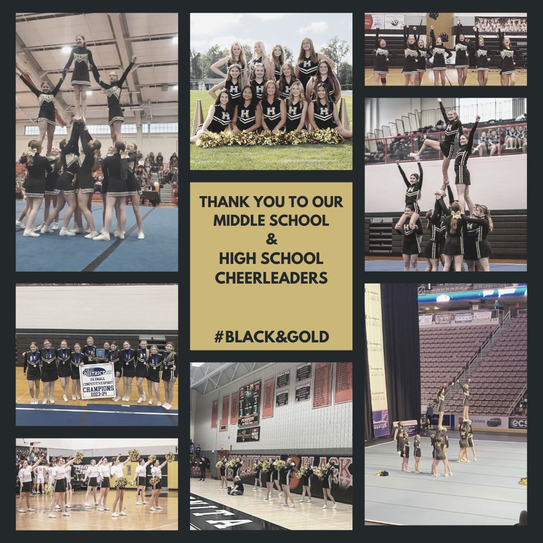 Dear Halifax Cheerleaders, THANK YOU for all you do. You always show up, get loud, and represent us well on the mat! We are proud of your District III Gold, thankful for your spirit, and know you put a lot of time in! With pride, The Rest of the Wildcats!