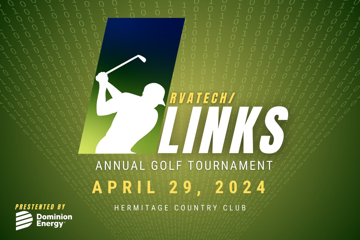 RVAWomenInTech's tweet photo. Mark your calendars &amp; brush the winter dust off your clubs! It's time to save the date for the annual rvatech/ Links Golf Tournament! 

Sponsorships are now available - details here: https://t.co/1cOyLCZEsw https://t.co/A76LRGA8Lo