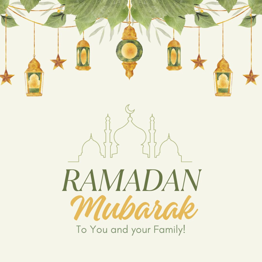 Sending my best to everyone who celebrates! #RamadanKareem