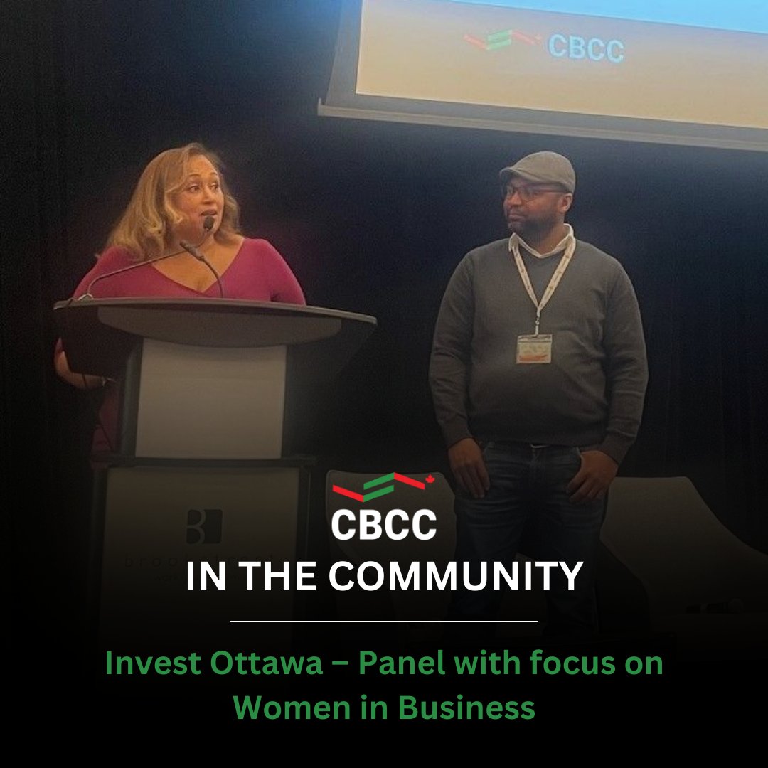 We attended Invest Ottawa's 'Building our Future: Celebrating Black Innovators, Founders and Leaders' event. Showcasing Black-owned businesses, artists, and speakers. It was an amazing time, driving the Black business renaissance. #BHM #BlackInnovation #CBCCInnovationHub