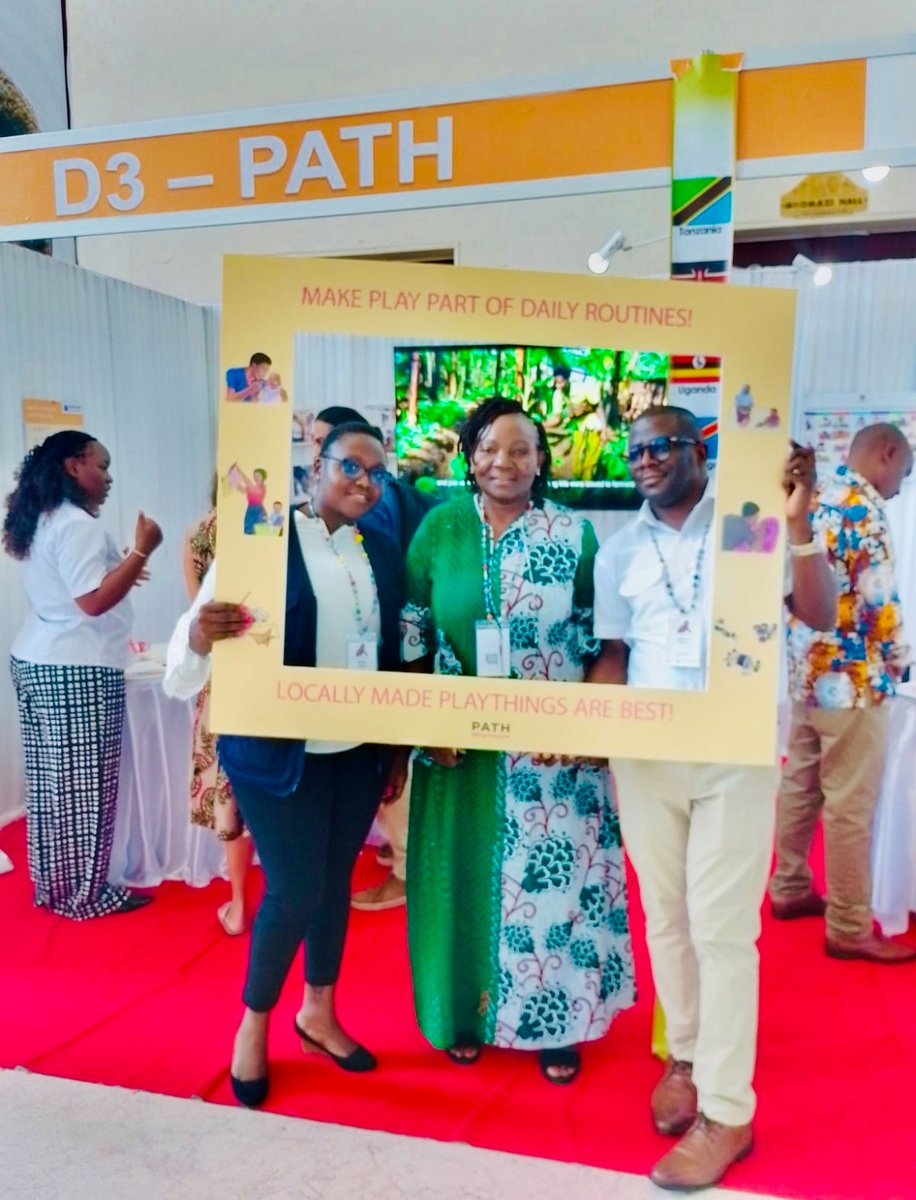 PATHtweets's tweet photo. Her Excellency Rosella Rasanga, former First Lady of 🇰🇪 @SiayaCountyKE, joined #NCfECD's Nancy Juma &amp; PATH’s @dickOmedo at the PATH booth to explore our work in early childhood development.

🌍 #ECDconference2024 continues through March 14 in Dar es Salaam! 

@af_ecn @ECDNETWORK https://t.co/o4s8baQIJm