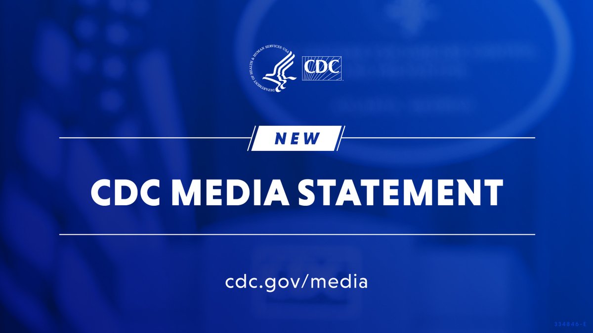 CDC’s FY 2025 President’s Budget request outlines investments that will strengthen nation's ability to prevent and respond to any health threat, from infectious diseases to overdoses while also investing in public health at local level. 

Full statement: bit.ly/4a8TZIN