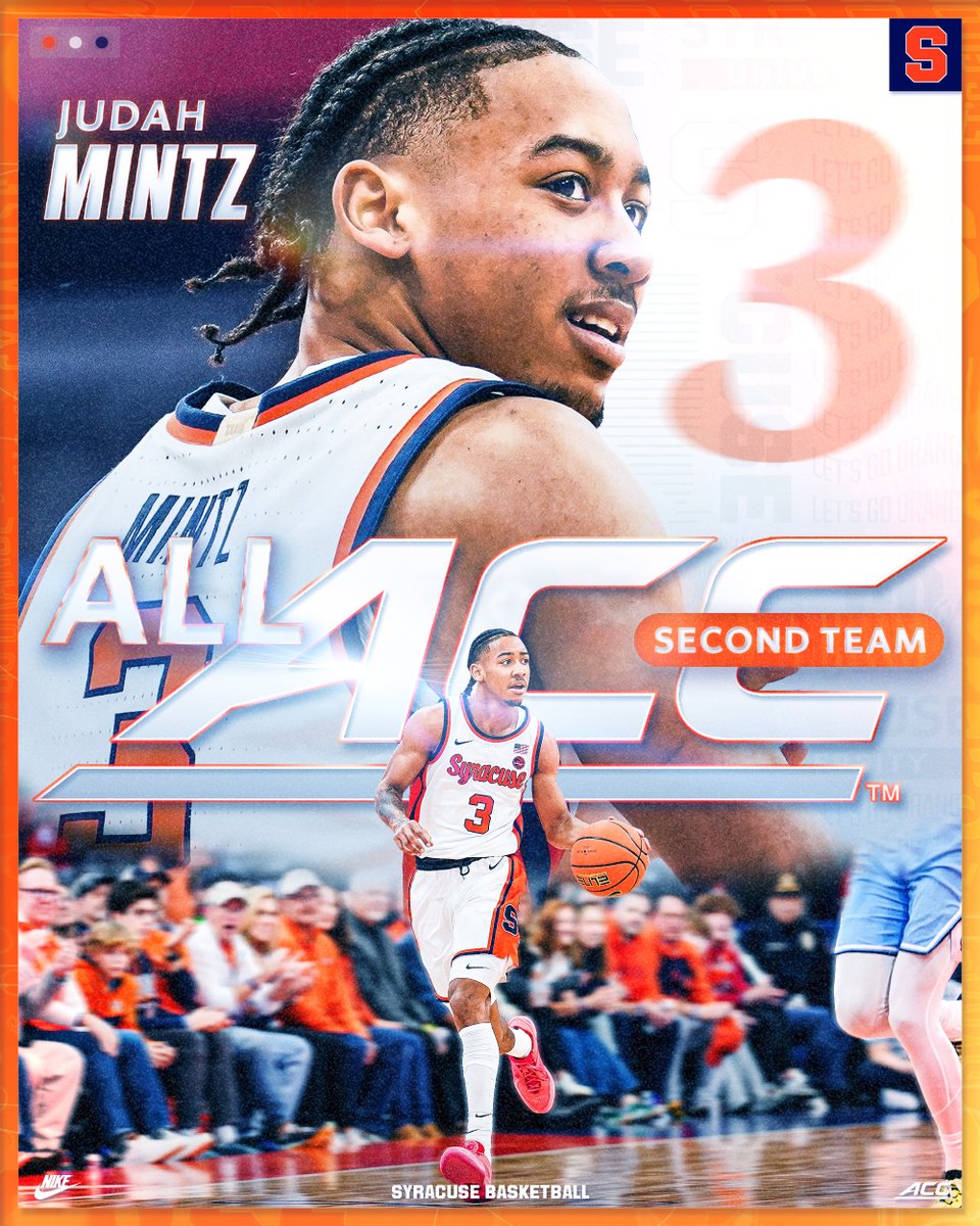 All-ACC honors for @Jmintz10 🍊📈 📰 bit.ly/49SqZVZ
