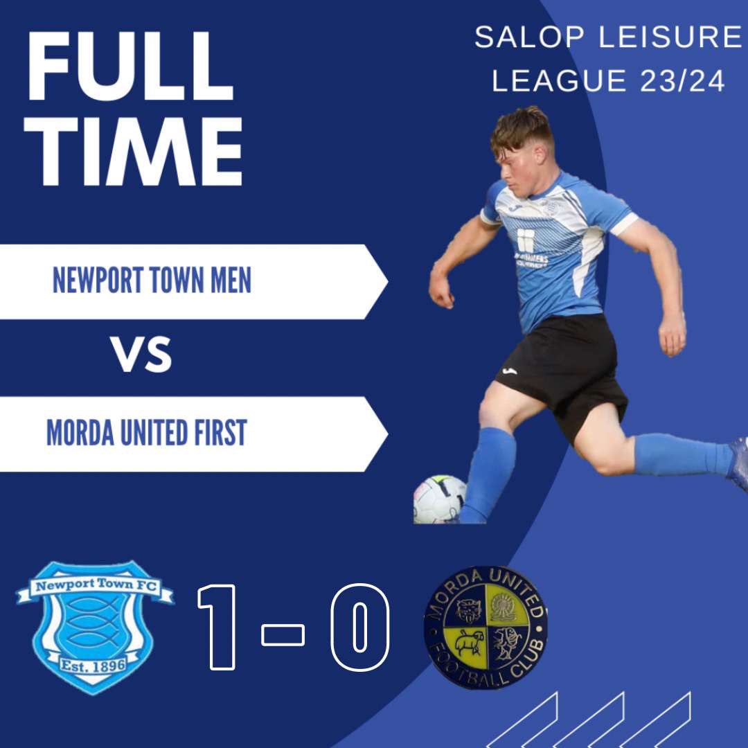 A good win on Saturday for our men’s side against a very strong Morda! A hardworking display was topped off by a goal by Ozzy to win it for us! Well done lads 👏🐟💙 #UpTheTown #threefishes @NewportTownMens