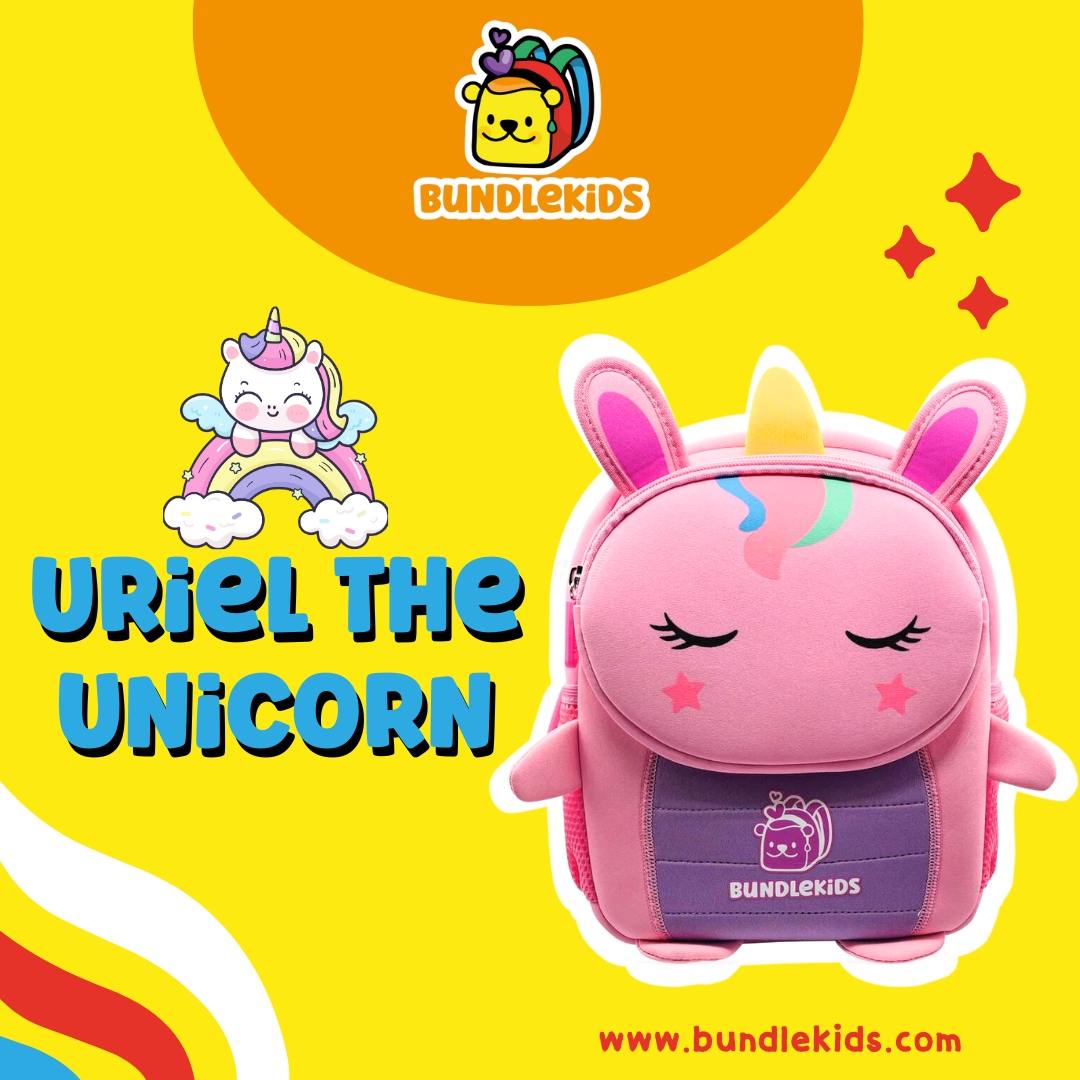 BundleKids is thrilled to present our Uriel the Unicorn Book Bag, the perfect blend of charm, comfort, and functionality. 🌈

#kidsbackpack #bag #cutebag #kidsbags #backpackonline #kidsstyle #animalbag #babygift #magicalmemories #readyforadventure