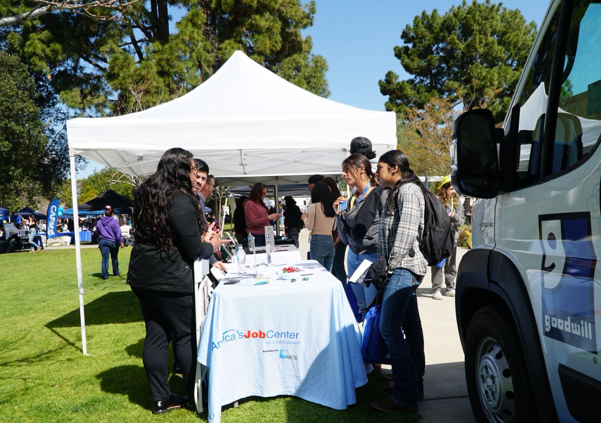sbcajcc's tweet image. 🎓 Allan Hancock College&apos;s 18th Annual Career Exploration Day was a great event for networking and recruitment. It demonstrated the power of community and collaboration in creating a resilient and future-ready workforce. 
#SBCWDB #SantaBarbaraCountyWorkforceDevelopmentBoard