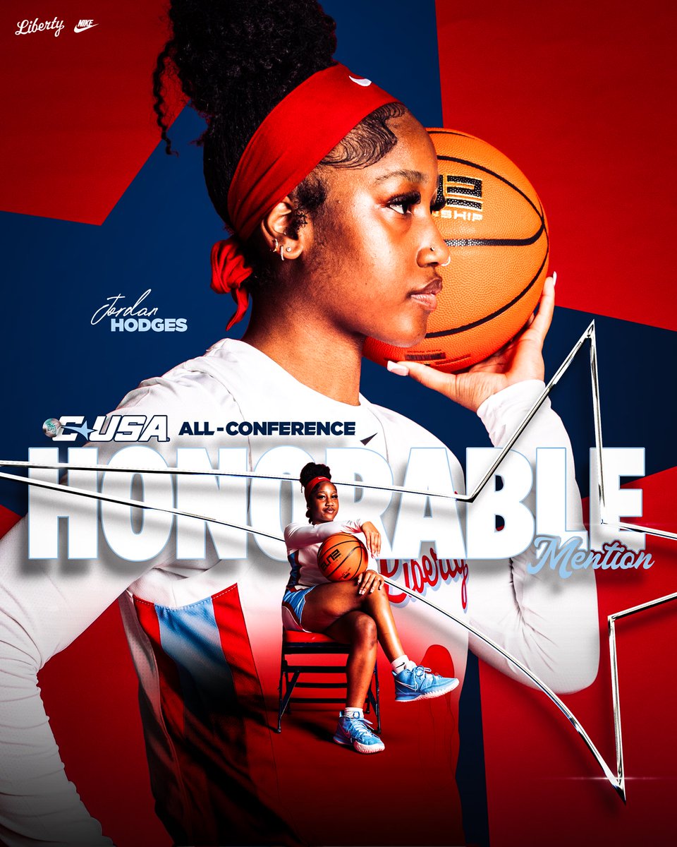 Snatching ankles and throwing dimes earns Zero Honorable Mention All-CUSA. Congratulations, Jordan‼️