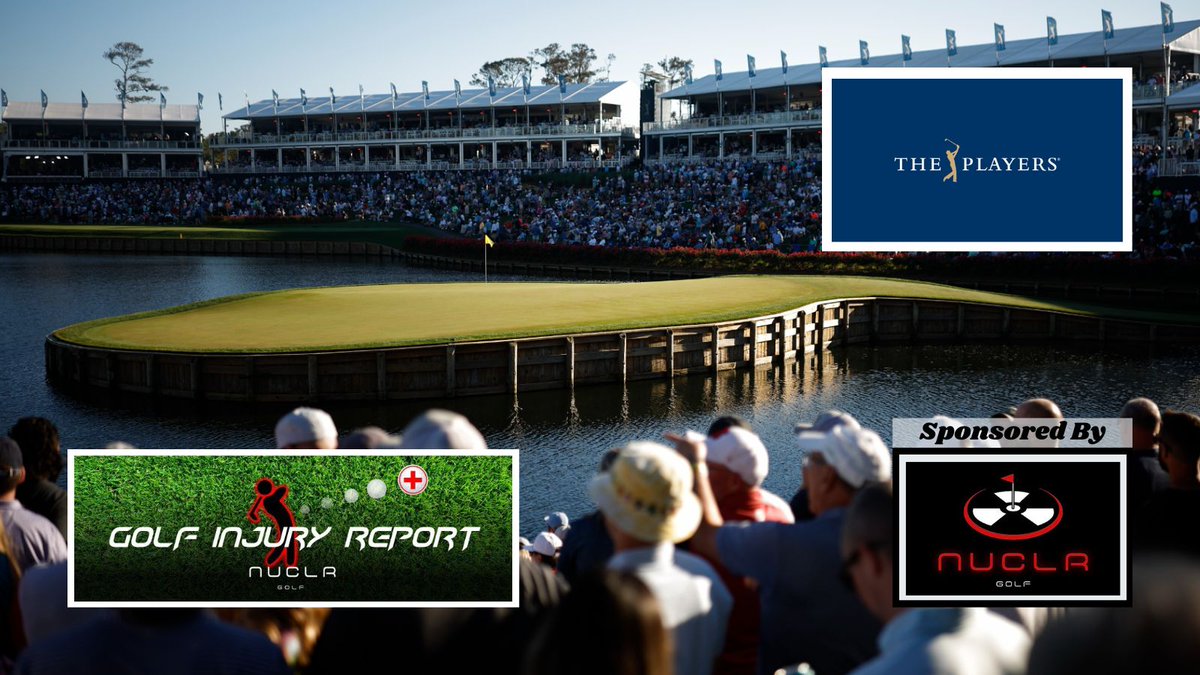 InjuryReportPGA's tweet photo. PGA Tour Injury Report | #THEPLAYERS  Championship 2024

Sponsored By @NUCLRGOLF

Full Details -> https://t.co/1MAaYdaumO

@THEPLAYERS

1) Hideki Matsuyama Q (Back)
2) Will Zalatoris P (Back)
3) Maverick McNealy P (Shoulder)
4) Gary Woodland P (Brain Surgery)
5) Jason Day P (Vertigo)
6) Seamus Power P (Hip)
7) Kevin Streelman P (Back)
8) Lee Hodges P (Wrist)
9) Carl Yuan P (Neck)
10) Tony Finau P (UD)
11) Chez Reavie Q (UD)
12) Chandler Phillips Q (UD)
13) K.H. Lee P (UD)
14) David Lipsky P (UD)
15) Zach Johnson P (UD)
16) Callum Tarren Q (UD)