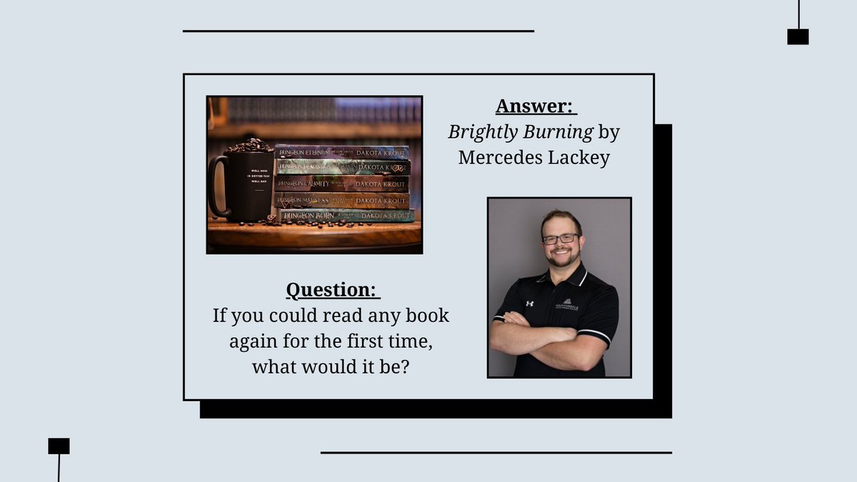 🎉 We are thrilled to welcome another wonderful 2024 sponsor, @_Mountaindale and @DakotaKrout! 🧵 1/3

#AuthorNation #indieauthor #writingcommunity #scifireads #writersoftwitter #authorlife