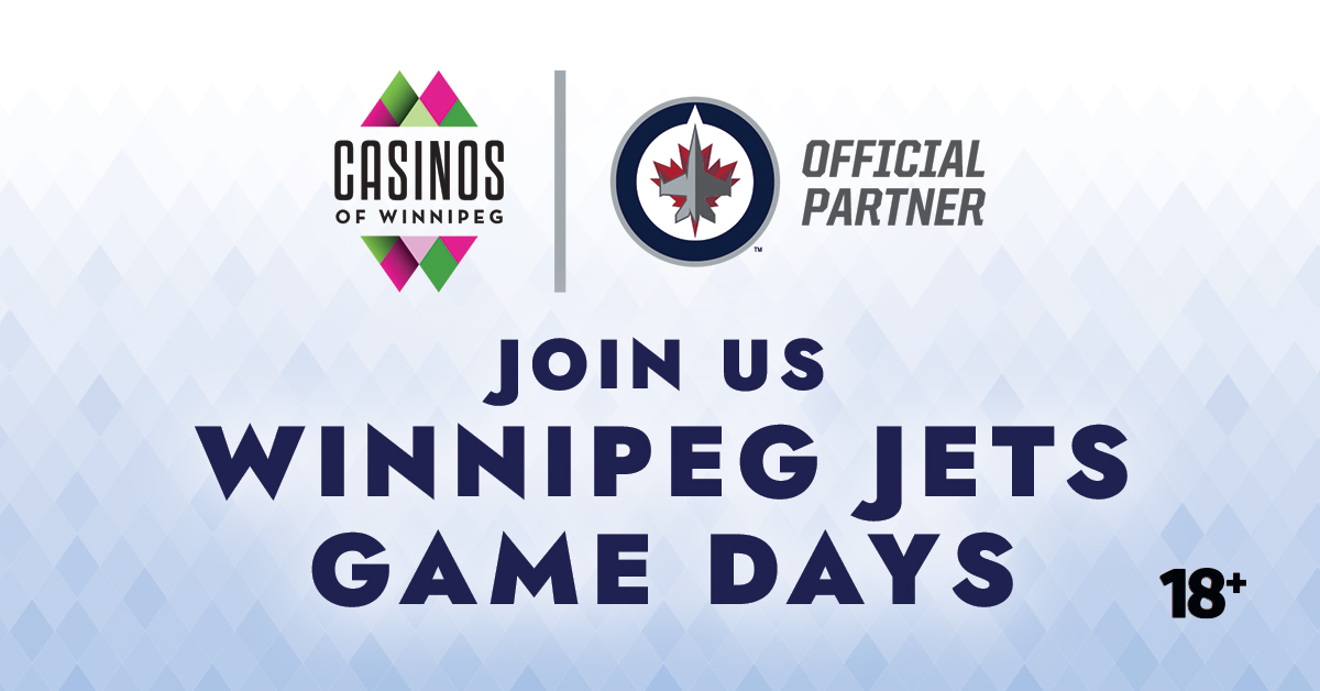 Puck drops tonight! ✈️ Enjoy the game at Club Regent Casino or McPhillips Station Casino to win prizing during Jets games! 🏒🏆

18+ Enjoy Responsibly