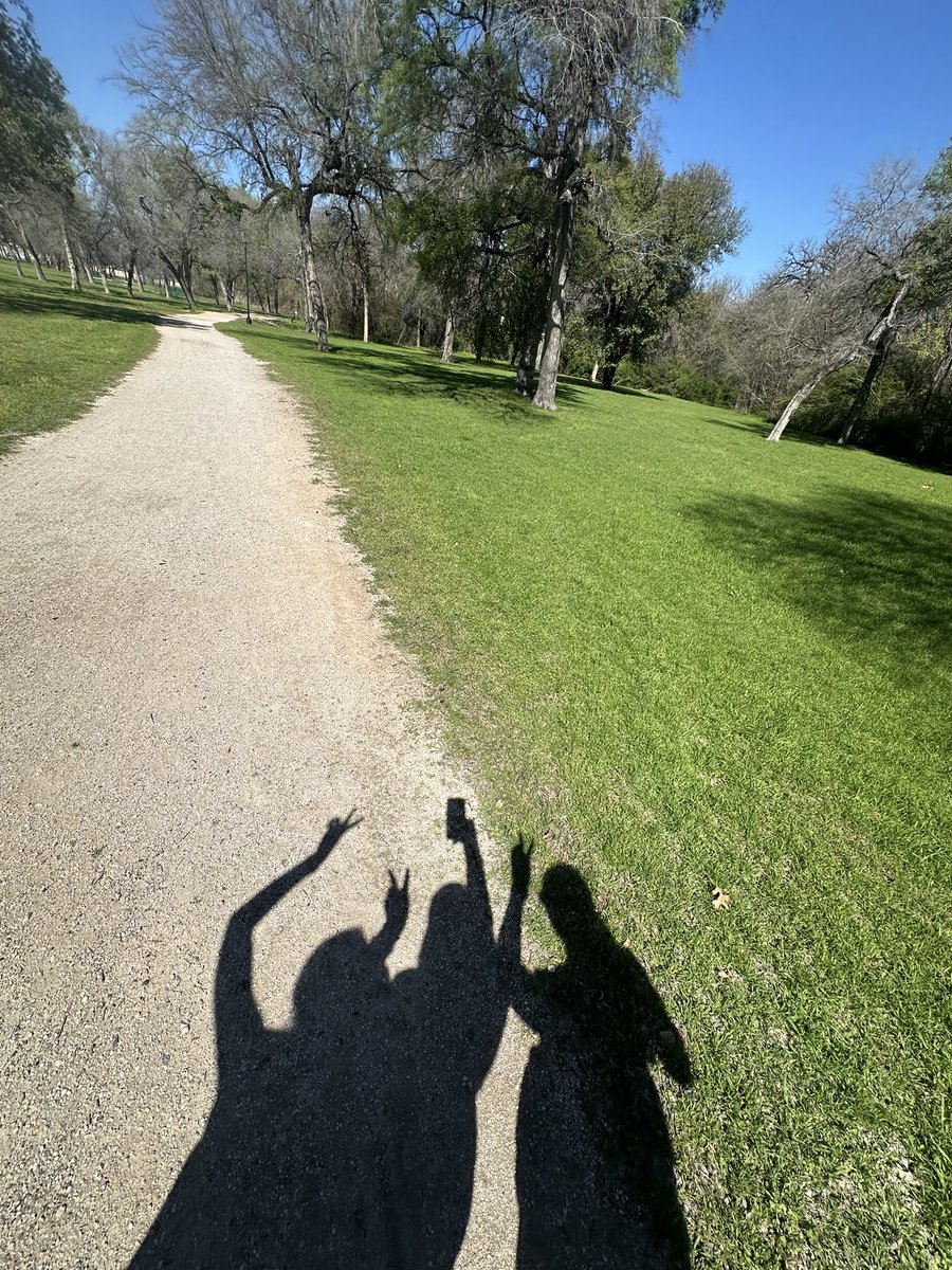 Hot girl walk after we matched OB/peds/EM!!!!! 🌳🦦🩺 #Match2024