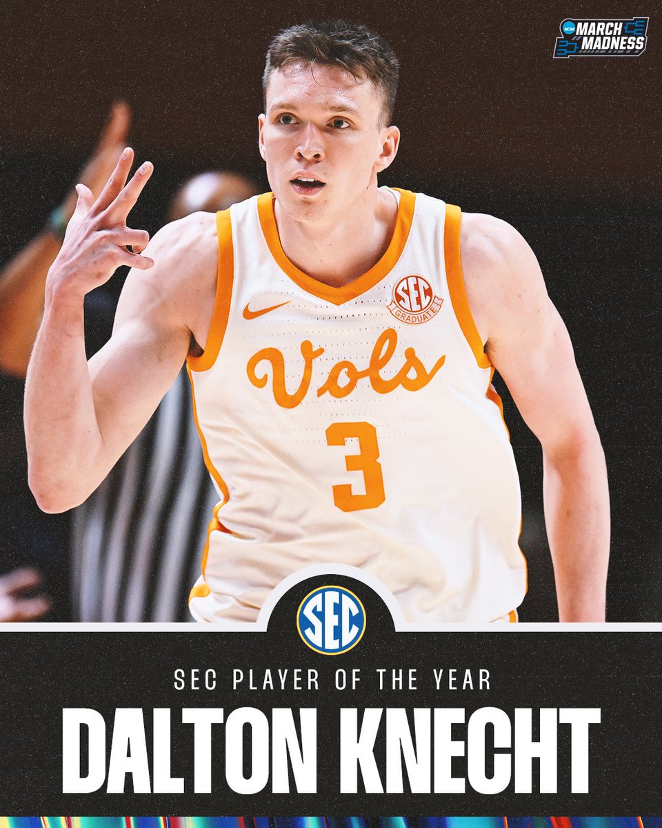 SterlThePearl16's tweet photo. Y'all show some love for our very own Vol, Dalton Knecht for sinking SEC Player of the Year! 🏀🗑️
#daltonknecht #sec #collegebasketball #secplayeroftheyear #utvols #tnvols #volhoops #volbasketball https://t.co/P3yOqaiheL