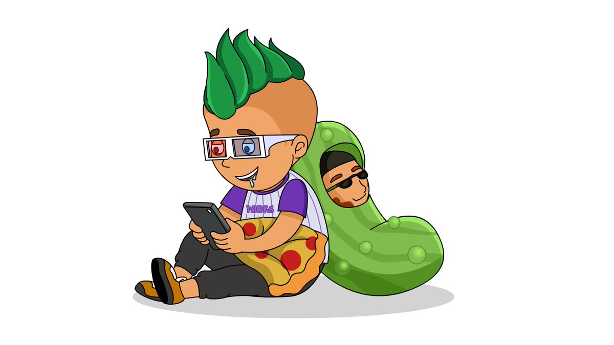 AveragePunksNFT's tweet image. Start of a #prettyaverage friendship