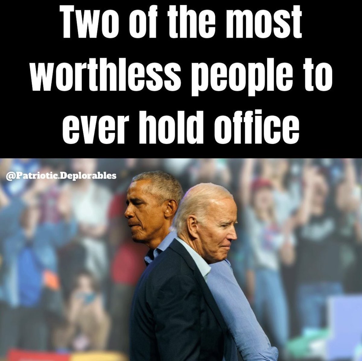 They are deep state puppets especially Biden. @Tex_2A @CaP21B @EL4USA @Ilegvm⚔️ @GabiNga1 @RealSeq16 @1Gforce45 @IckesR536 @Rammie24 @LolaTrump @texasrecks @Tweeklives @fsturgeonfl @jessies_now @GwynninPA @Jphamilton1 @CL4WS_OUT @gracieback2 @thejavawitch @Ms_Betty_Bop…