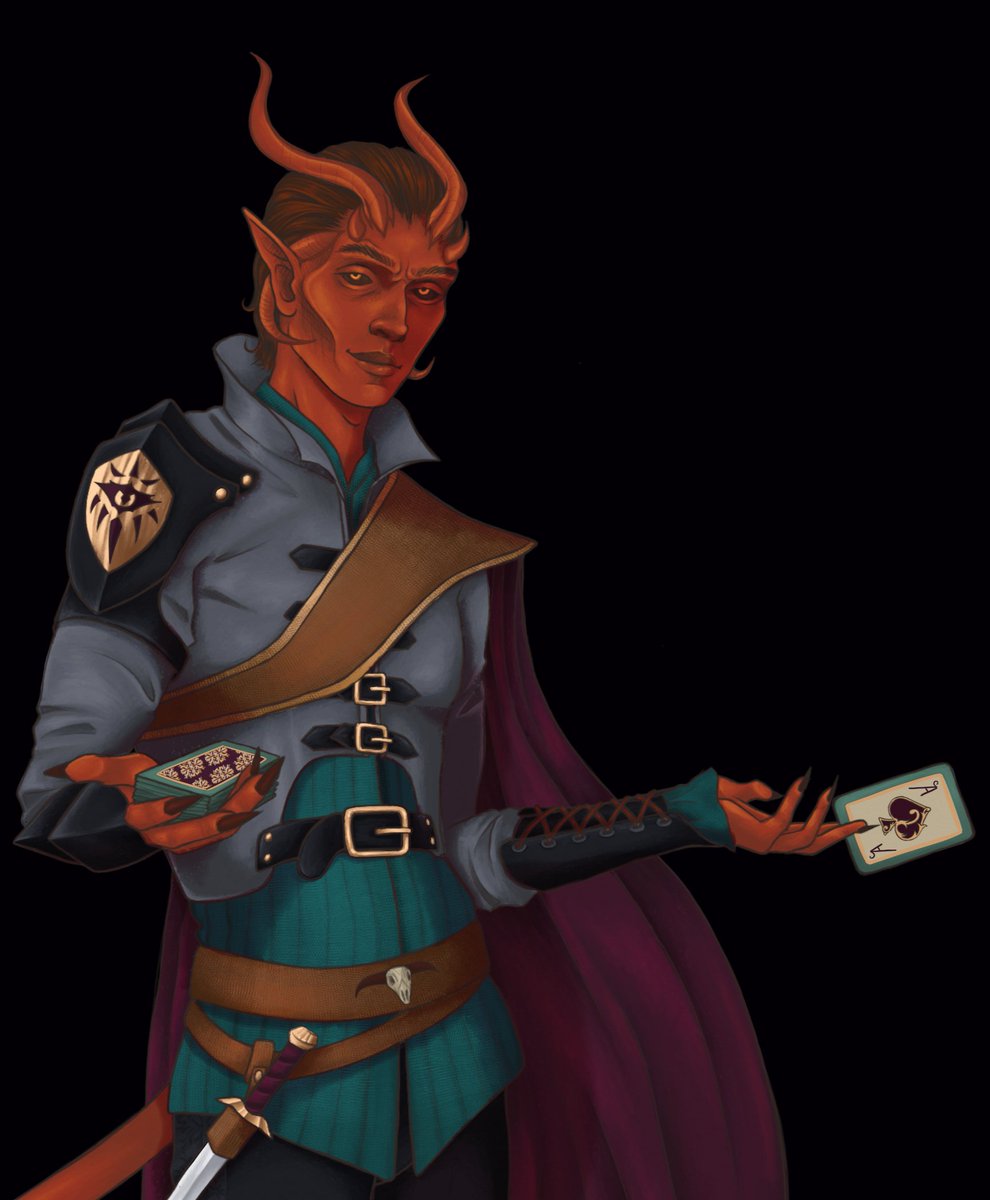 bunjeegumboy's tweet photo. Recent commission for someone's DnD character. Had too much fun working on this one to not post it! https://t.co/IMhpAl5zV1