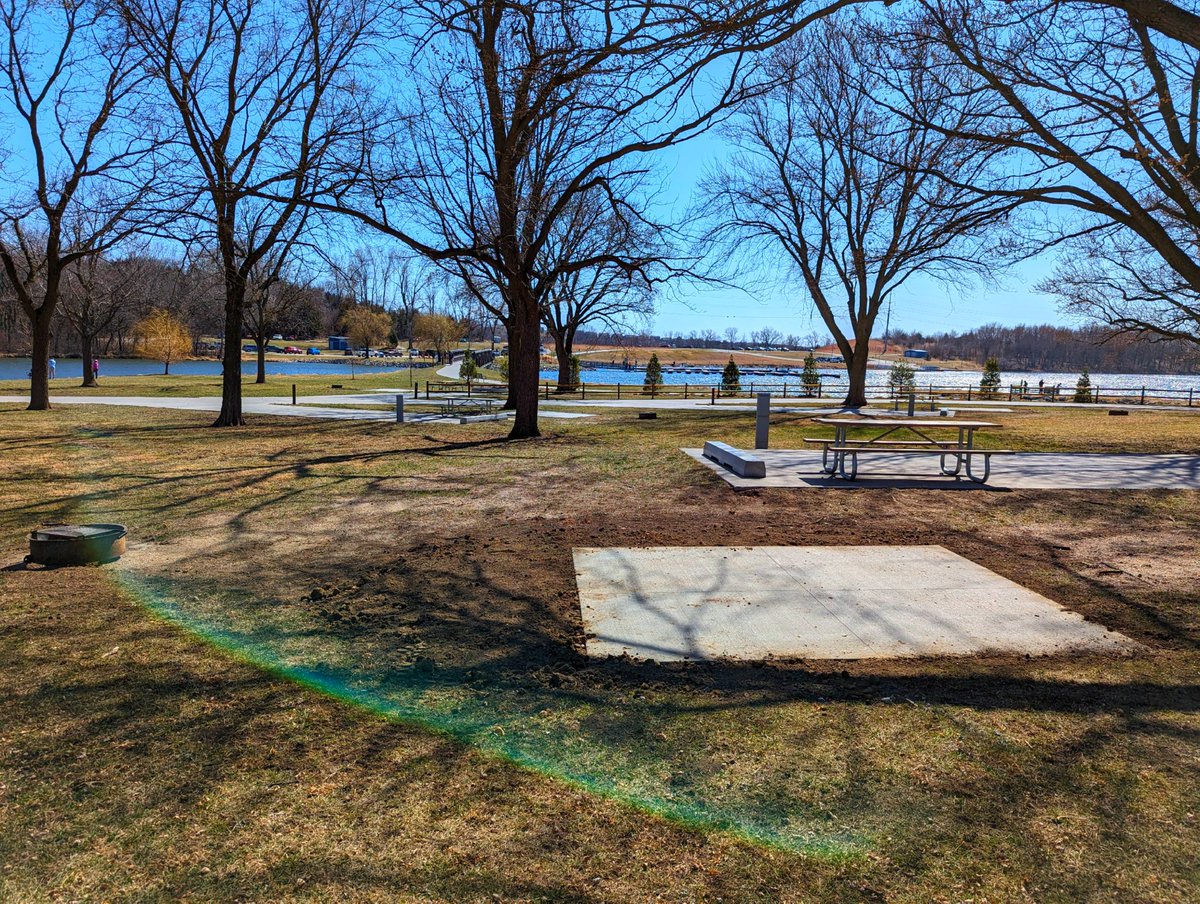 lake_cunningham's tweet image. Upgrade time! New concrete pads are being added to the West C campsites for picnic tables. Grab a seat by the fire and enjoy the views this summer at the C! 🏕️

#LakeCunningham #ExploretheC