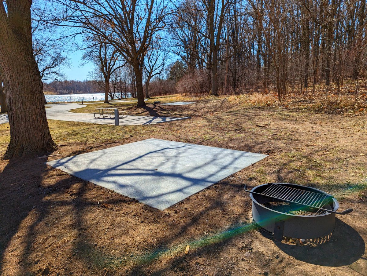 lake_cunningham's tweet image. Upgrade time! New concrete pads are being added to the West C campsites for picnic tables. Grab a seat by the fire and enjoy the views this summer at the C! 🏕️

#LakeCunningham #ExploretheC