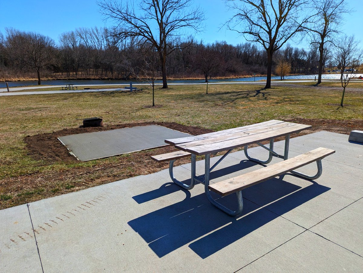 lake_cunningham's tweet image. Upgrade time! New concrete pads are being added to the West C campsites for picnic tables. Grab a seat by the fire and enjoy the views this summer at the C! 🏕️

#LakeCunningham #ExploretheC