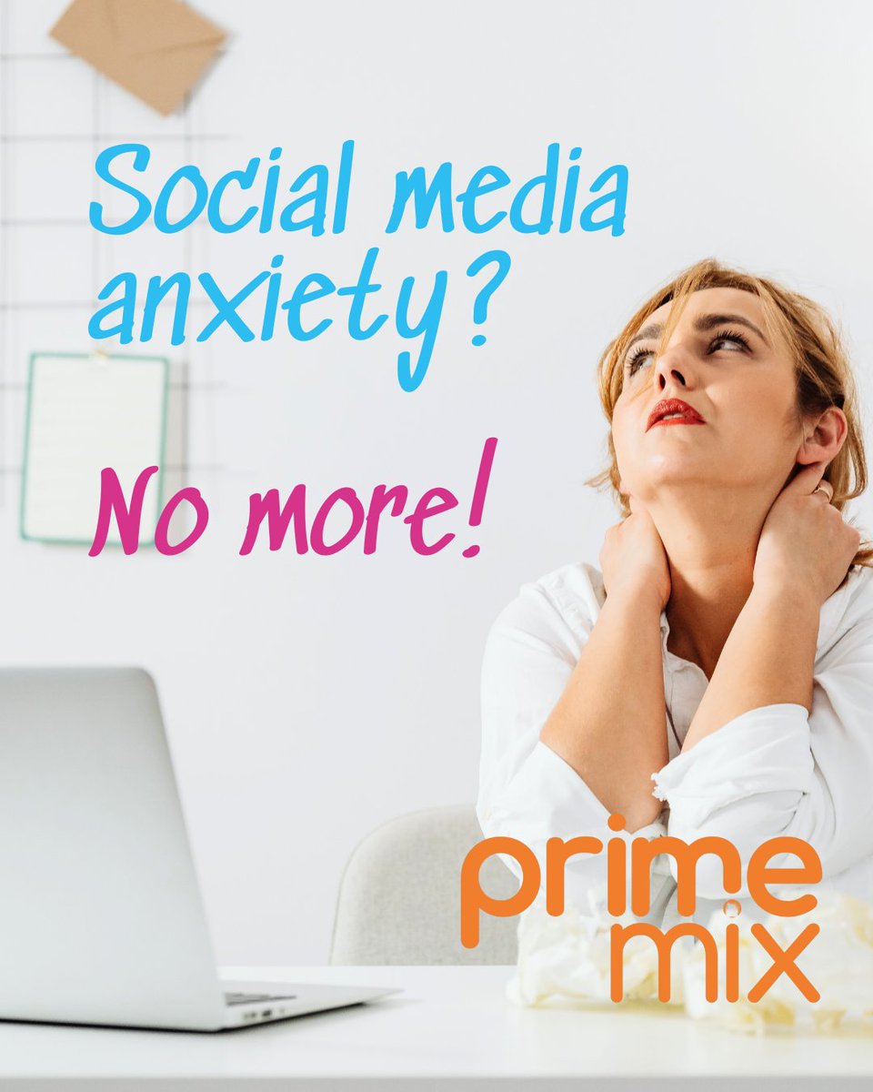 PrimeMixMktg's tweet image. Social media anxiety? Not anymore!  Let us help you navigate the digital landscape with ease and confidence through our range of #socialmedia packages.   
 
Get in touch today to get started. 
 
#Digitalconfidence #SocialMediaSolutions #worcestershirehour