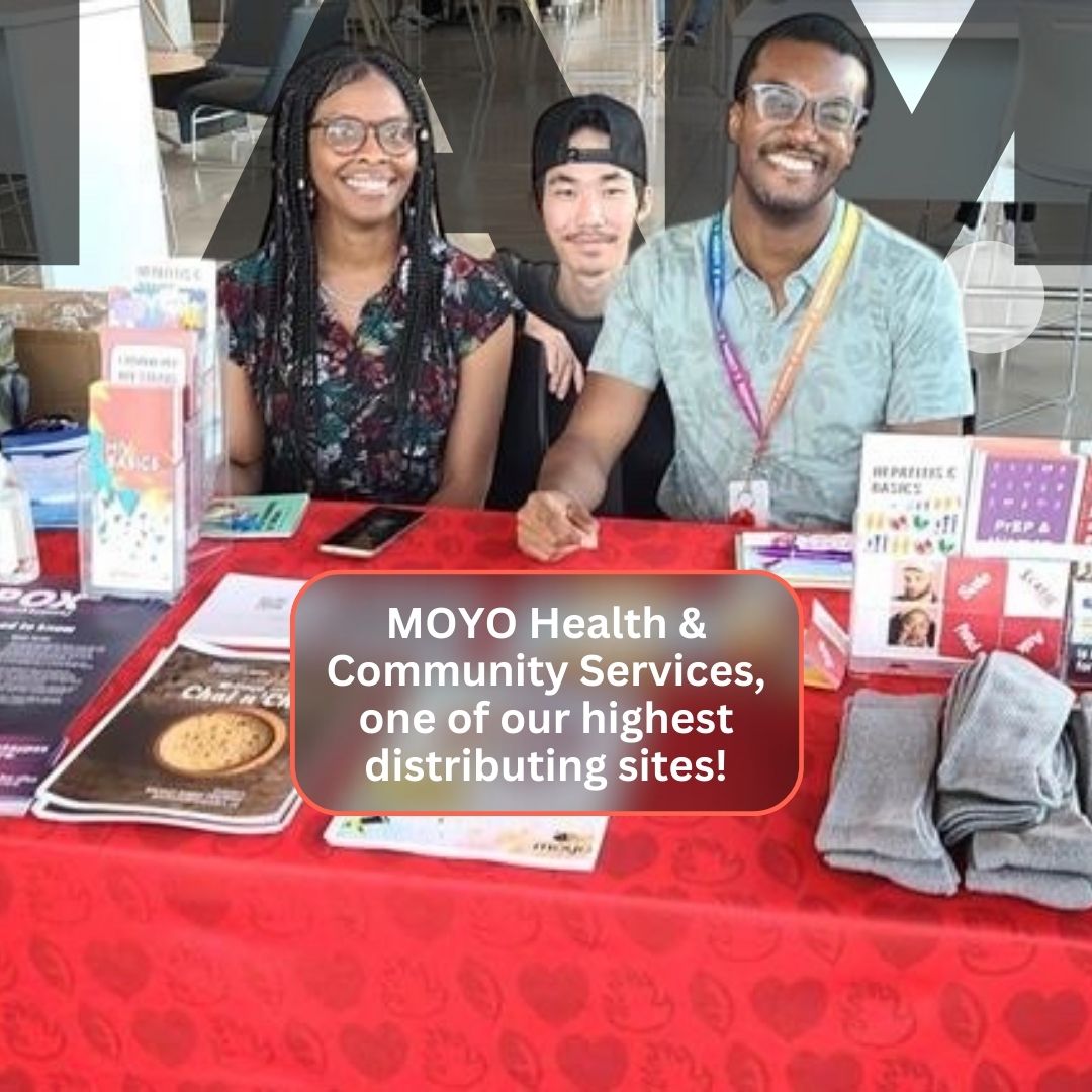 I AM Health (@iamdothealth) on Twitter photo Kudos to MOYO Health & Community Services <a href="/moyohcs/">Moyo Health & Community Services</a>, a top kit distributor! They include #HIV testing in weekly PrEP clinics, community outreach and health fairs. Partner with us and receive free HIV self-test kits. Visit our website at loom.ly/B-NvbeA to learn more. Kudos to MOYO Health & Community Services <a href="/moyohcs/">Moyo Health & Community Services</a>, a top kit distributor! They include #HIV testing in weekly PrEP clinics, community outreach and health fairs. Partner with us and receive free HIV self-test kits. Visit our website at loom.ly/B-NvbeA to learn more.