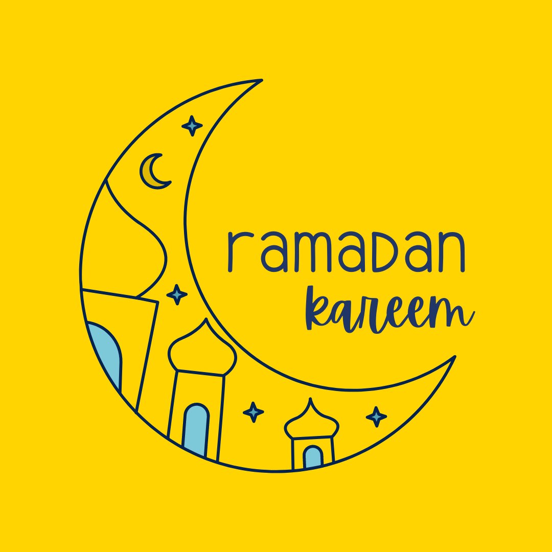 Ramadan Kareem!🌙 This holy month is a time for fasting, reflection, prayer, and acts of kindness.